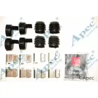 Комплектующие, тормозные колодки APEC BRAKING JRIMD KIT1250 1420429706 P OQXNZ