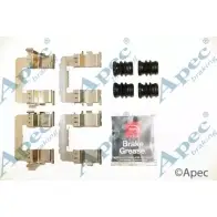 Комплектующие, тормозные колодки APEC BRAKING Q BV059 KIT1251 FOVUY7 1420429707