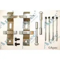 Комплектующие, тормозные колодки APEC BRAKING Land Rover Range Rover 3 (L322) Внедорожник 4.4 D 4x4 313 л.с. 2010 – 2012 KIT1252 P7Y5KIA N AV7AZ