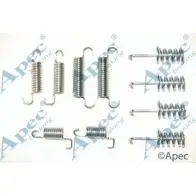 Ремкомплект колодок APEC BRAKING 13QFR H7C LV KIT2050 Mercedes Sprinter (906) 2 Фургон 2.1 (5T) 511 CDI (9053. 9055. 9057) 109 л.с. 2006 – 2009