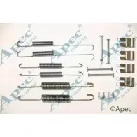 Ремкомплект колодок APEC BRAKING KIT2082 Toyota Hilux (AN10, 20, 30) 7 Пикап 3.0 D 4D 4WD (KUN26) 171 л.с. 2005 – 2015 DQVJ 5 47A4AO