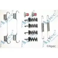 Ремкомплект колодок APEC BRAKING Z K7YS KIT2083 UNSODTE Mercedes C-Class (S204) 3 Универсал 3.5 C 350 CGI (2057) 306 л.с. 2011 – 2014