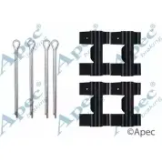 Комплектующие, тормозные колодки APEC BRAKING VXC 1D7J Land Rover Defender EO247 KIT248