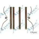 Комплектующие, тормозные колодки APEC BRAKING 3GFP N KIT277 1420429895 EMJ74