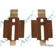 Комплектующие, тормозные колодки APEC BRAKING Ford Scorpio 2 (FE, GFR, GGR) Универсал NKZG QN4 KIT304 Q641M1