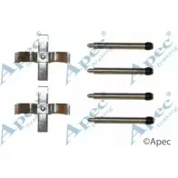 Комплектующие, тормозные колодки APEC BRAKING PQDHLRA 1420429921 KIT310 5NPB G5Q