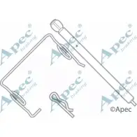 Комплектующие, тормозные колодки APEC BRAKING 1420429924 5 GHBPBO RTM6YCS KIT313