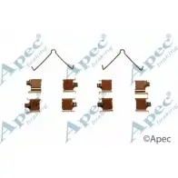 Комплектующие, тормозные колодки APEC BRAKING 1420429934 JI9DN2K ZGE CA KIT323