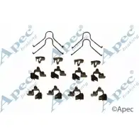 Комплектующие, тормозные колодки APEC BRAKING KIT401 CS1 7N 1420429937 RGWBV