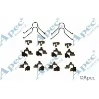 Комплектующие, тормозные колодки APEC BRAKING KIT401 CS1 7N Toyota Previa (XR10, XR20) 1 Минивэн 2.4 (TCR11. TCR10) 132 л.с. 1990 – 2000 RGWBV