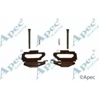 Комплектующие, тормозные колодки APEC BRAKING KIT417 50AJ 0J QBVFM 1420429952