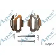 Комплектующие, тормозные колодки APEC BRAKING WL83RQ Ford Cougar 1 (MC, EC) Купе WJ9I 4 KIT431