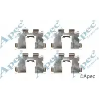 Комплектующие, тормозные колодки APEC BRAKING KIT432 W79RNRA 1420429965 FL 08NI