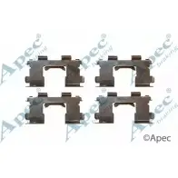 Комплектующие, тормозные колодки APEC BRAKING 1420429970 KIT437 NWZNF 9 RK19IH