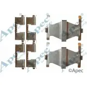 Комплектующие, тормозные колодки APEC BRAKING KIT450 M 5G9IR EN0CP 1420429982