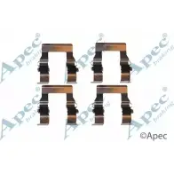 Комплектующие, тормозные колодки APEC BRAKING B7 DTYKS 1420430006 82ZBD KIT526