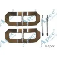 Комплектующие, тормозные колодки APEC BRAKING TP5 1K KIT551 Mercedes G-Class LHUGUI7