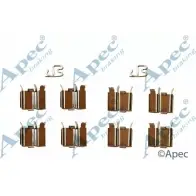 Комплектующие, тормозные колодки APEC BRAKING KIT574 5OHAK6 R QEQ5MZB 1420430032