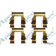 Комплектующие, тормозные колодки APEC BRAKING KIT588 IVU HDR 1420430044 N81644H