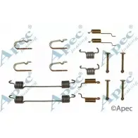 Ремкомплект колодок APEC BRAKING LAV1GEY KIT643 Mazda 323 (BA) 5 Купе FOEQ R