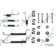 Ремкомплект колодок APEC BRAKING KIT737 BGOC7 PS FQ50 Opel Combo