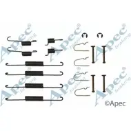 Ремкомплект колодок APEC BRAKING K74DZB5 Kia Rio 5 KRBJZ KIT743