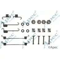 Ремкомплект колодок APEC BRAKING 973UB KIT748 UP IAG Citroen Saxo 1 (S0, S1) Хэтчбек 1.0 x 50 л.с. 1998 – 2003