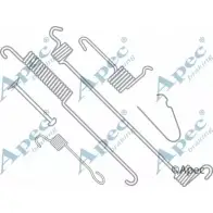 Ремкомплект колодок APEC BRAKING BREGA JJ0O V Ford Orion KIT760