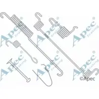 Ремкомплект колодок APEC BRAKING K74QE 6K KIT761 Ford Orion HPJVX9Q