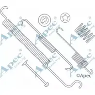 Ремкомплект колодок APEC BRAKING I9U EL1 KIT789 VN2PED Citroen Berlingo 2 (B9, PF2) Минивэн 1.6 HDi 75 16V 75 л.с. 2008 – наст. время