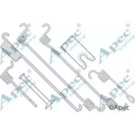 Ремкомплект колодок APEC BRAKING 1C8OR6 Ford KA 1 (CCQ, RB) Хэтчбек 1.3 i 60 л.с. 1996 – 2008 YM3XK WX KIT796