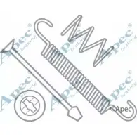 Ремкомплект колодок APEC BRAKING 1420430229 K2TJ3RN 5FL 0MD0 KIT969