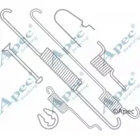 Ремкомплект колодок APEC BRAKING BMG HQY KIT984 BW0R9G Suzuki Swift (HT, SF) 1 1991 – 2004