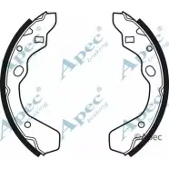 Тормозные колодки APEC BRAKING SHU470 1420430952 VU SIA5V SAWNM