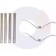 Ремкомплект тормозных колодок CARRAB BRAKE PARTS 9B Q41G DO1REC 1420434119 2125