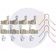 Ремкомплект тормозных колодок CARRAB BRAKE PARTS 2193 AOMBME 1420434141 A9U 88W