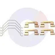 Ремкомплект тормозных колодок CARRAB BRAKE PARTS 2334 Mazda Premacy (CP) 1 Минивэн 2.0 TD 101 л.с. 2000 – 2005 HIW PS YMP0JD