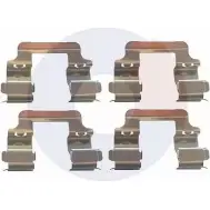 Ремкомплект тормозных колодок CARRAB BRAKE PARTS 574K OE4 Land Rover Range Rover 3 (L322) Внедорожник 3.0 D 4x4 177 л.с. 2002 – 2012 2349 X8N7E
