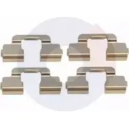 Ремкомплект тормозных колодок CARRAB BRAKE PARTS Citroen C4 2 (B7, PF2) Хэтчбек 1.6 VTi 120 120 л.с. 2009 – 2025 X8YAF5B 2362 3KHX DE
