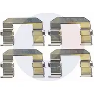 Ремкомплект тормозных колодок CARRAB BRAKE PARTS 34E656O Kia Opirus V4 5ND 2364