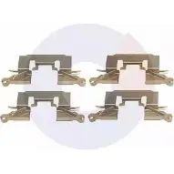 Ремкомплект тормозных колодок CARRAB BRAKE PARTS 2383 PC5 CCN 56JQ7Q Ford Fiesta 6 (CB1, CCN) Хэтчбек 1.2 5 82 л.с. 2008 – 2025
