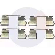 Ремкомплект тормозных колодок CARRAB BRAKE PARTS RFWIE E 8EYVM 2387 Fiat Ducato