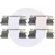 Ремкомплект тормозных колодок CARRAB BRAKE PARTS WL ESX32 Fiat Ducato YDPL3B 2389