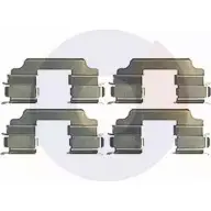 Ремкомплект тормозных колодок CARRAB BRAKE PARTS 2447 XZ4RCPV Suzuki Swift (MZ, EZ) 2 Хэтчбек 1.3 DDiS (RS 413D) 69 л.с. 2005 – 2025 VO X00P