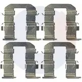 Ремкомплект тормозных колодок CARRAB BRAKE PARTS AAJ2QQ3 Hyundai H1 Starex (TQ) 2 Автобус 2.5 CRDi 170 л.с. 2008 – 2025 2453 48 0MX7
