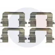 Ремкомплект тормозных колодок CARRAB BRAKE PARTS ETD1L3 VD HKR Nissan Qashqai (J10) 1 Кроссовер 2466