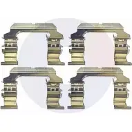 Ремкомплект тормозных колодок CARRAB BRAKE PARTS Nissan Patrol (Y61) 5 1997 – 2016 UW1SO97 2468 Y RMXJG