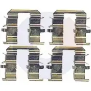 Ремкомплект тормозных колодок CARRAB BRAKE PARTS 2469 3 I0OL3 Kia Picanto (SA) 1 Хэтчбек 1.1 65 л.с. 2004 – 2025 4SBNSO8