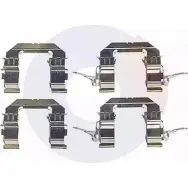 Ремкомплект тормозных колодок CARRAB BRAKE PARTS Nissan Navara (D40) 2 Пикап 2.5 dCi 4WD (D40TT. D40T. D40M. D40BB) 190 л.с. 2009 – 2025 F YTLK4 2482 7SR1P68