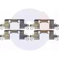 Ремкомплект тормозных колодок CARRAB BRAKE PARTS CBIO 6I Mitsubishi L200 4 (KB4T) Пикап 2.5 DI D 4WD (KB4T) 167 л.с. 2007 – 2015 R64UT6I 2494